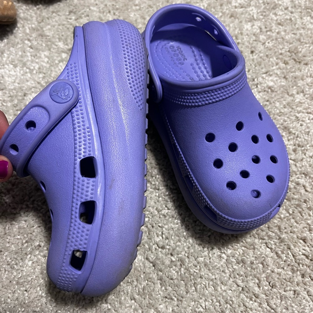 Platform crocs